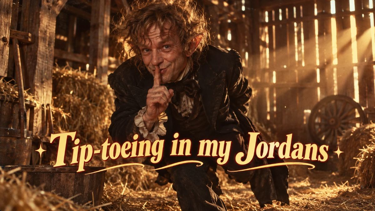 Tiptoeing In My Jordans AI Video Generator